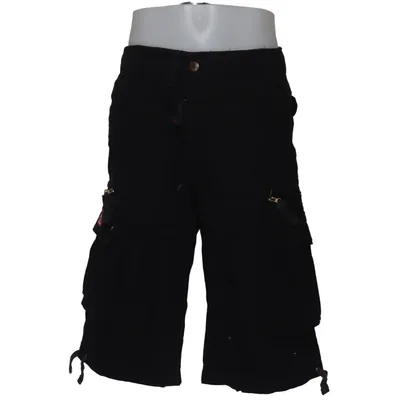 Shorts cargo (Noir) de Molecule Coton