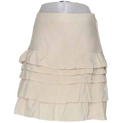 Kjol (Beige) från H&M Bomull, Polyester, Silke