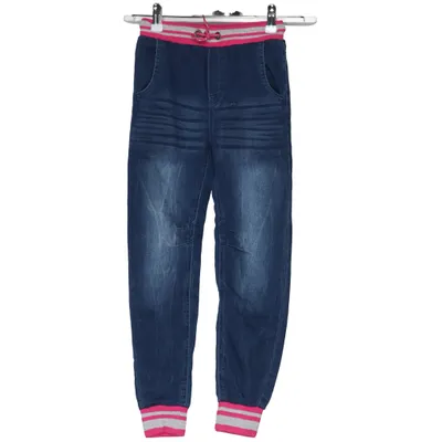 Jeans (Blue, Pink) from Infinity Kids Cotton, Elastane, Polyester