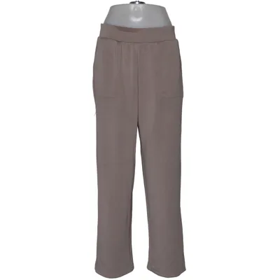 Pantalon patte d'éléphant (Beige) de Mondetta Élasthane, Polyester recyclé, Tencel