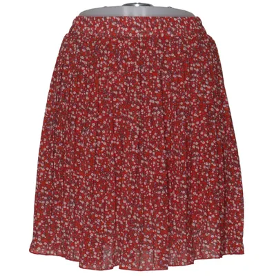 Skirt (Red, Multicolored) from Retro & Icone Polyester, Viscose