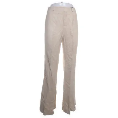 Broek (Beige) van Zara Viscose