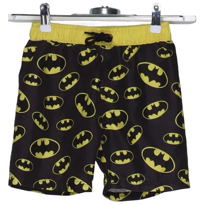 Shorts de bain (Noir, Jaune) de Batman Polyester