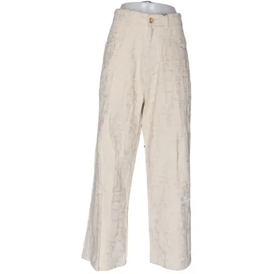 Pantalon (Beige) de Eme Studios Coton, Lin, Viscose