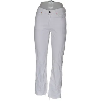 Jeans (Vit) från Never Denim by Bik Bok Bomull, Lyocell