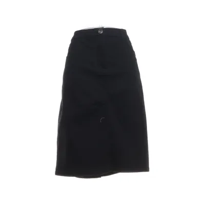 Denim skirt (Black) from Sheego Cotton, Elastane