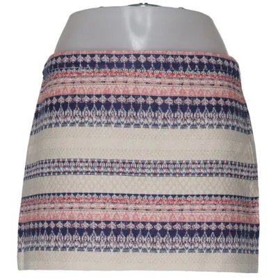 Rok (Beige, Blauw, Rood) van Mango Collection Acryl, Katoen, Polyester