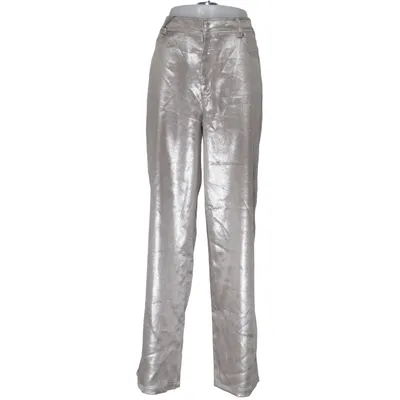Byxor (Silverfärgad) från Zara Polyester
