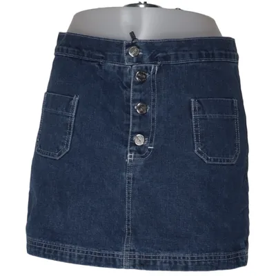Denim skirt (Blue) from Internationale Cotton