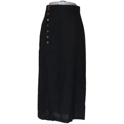 Skirt (Gray) from By Aylin Koenig Linen, Viscose