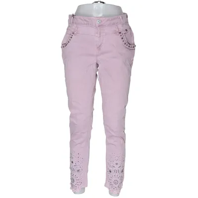 Jean (Rose) de Tredy Coton, Élasthane, Polyester