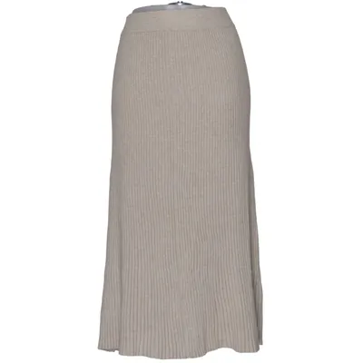 Kjol (Beige) från Lindex Polyamid, Polyester, Viskos