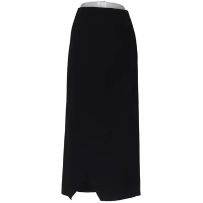 Jupe longue (Noir) de Modee Acétate, Polyester