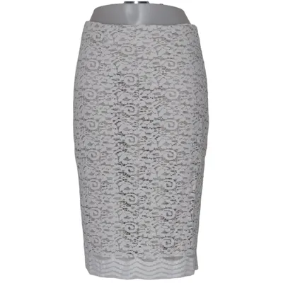 Kjol (Vit) från Oxygene Elastan, Polyester