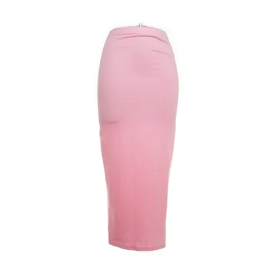 Långkjol (Rosa) från Shein Elastan, Polyester