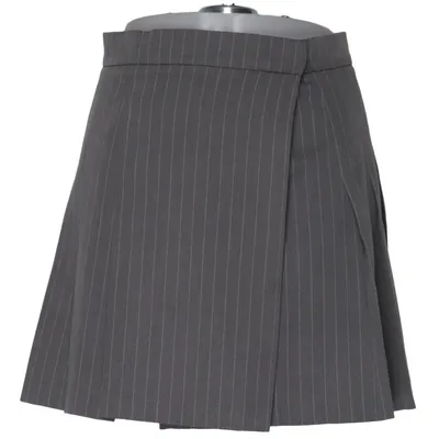 Skirt (Gray) from ASOS Design Polyester, Viscose
