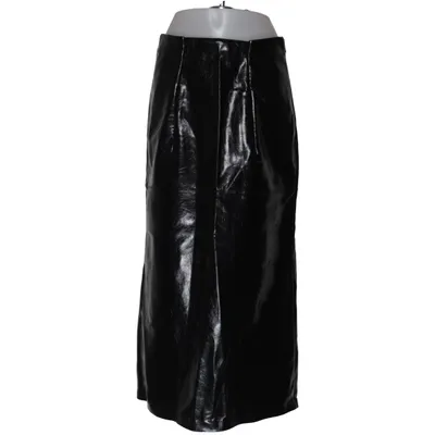 Vinyl rok (Zwart) van H&M Trend Polyester