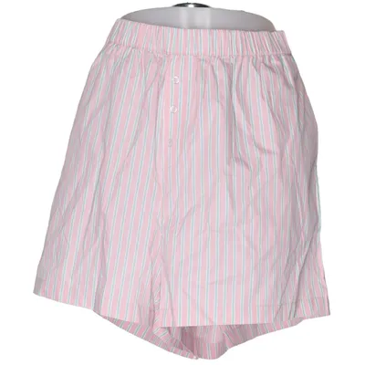 Pyjamashorts (Roze, Wit) van Lindex Katoen, Polyester, Viscose