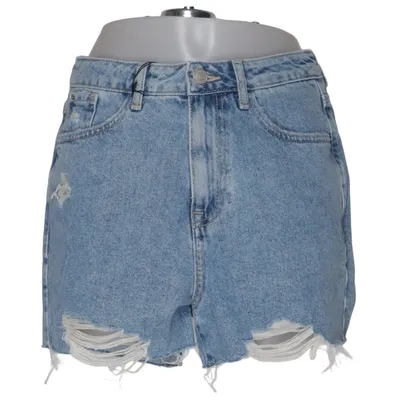 Jeansshorts (Blå) fra New Look Denim Bomuld, Polyester