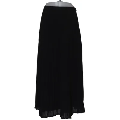 Maxi rok (Zwart) van Hucke Polyester, Wol