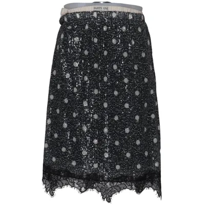 Rok (Zwart, Wit) van Shoeby Elastaan, Polyester