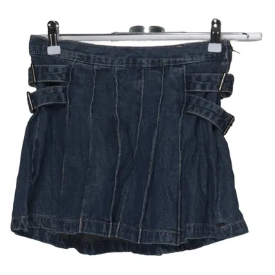 Jeansnederdel (Blå) fra Denim & Co Bomuld