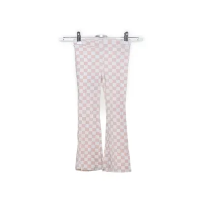 Leggings (Pink, White) from H&M Cotton, Elastane