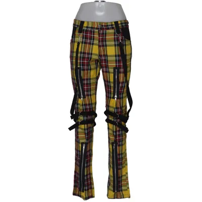 Broek (Geel, Zwart, Rood) van Mercy Polyester, Viscose