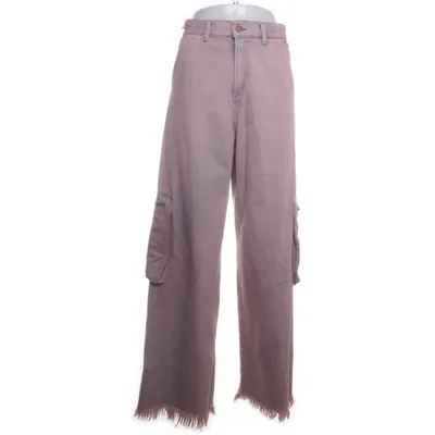 Cargo broek (Blauw, Roze) van Lois Katoen