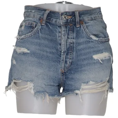 Denim shorts (Blue) from Zara Cotton
