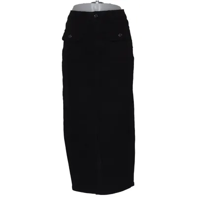 Maxi skirt (Black) from My Tina's Cotton, Elastane, Polyester