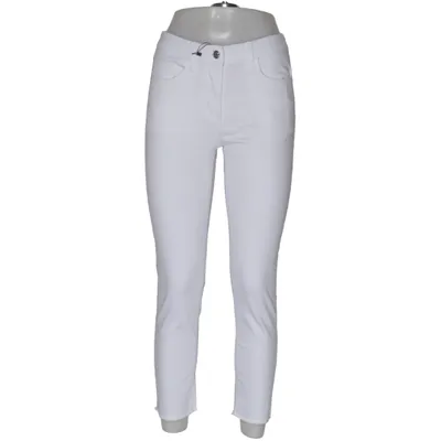 Jeans (Hvid) fra Pfeffinger Bomuld, Elastan
