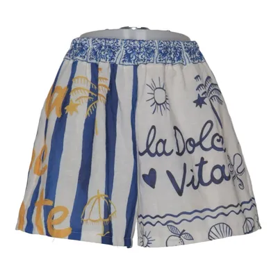 Shorts (Blå, Vit, Flerfärgad) från Free for Humanity