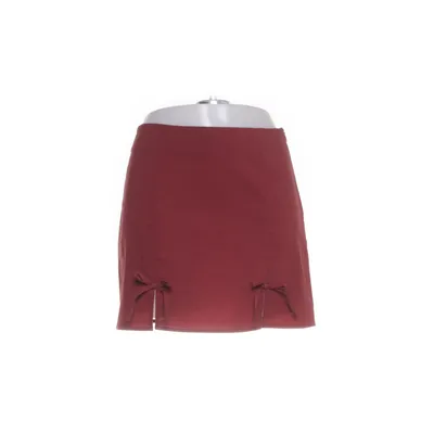 Skirt (Red) from Divided by H&M Cotton, Polyester, Elastane