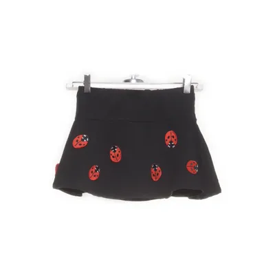 Kjol (Svart, Röd) från The Striped Cat Elastan, Ekologisk bomull