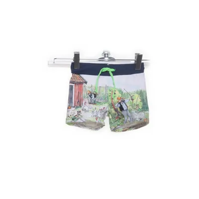 Swimming trunks (White, Multicolored) from Pettson och Findus Elastane, Polyester