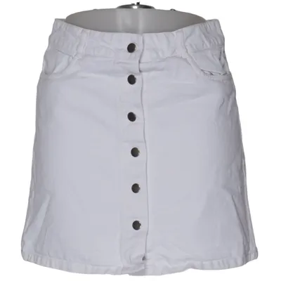 Jupe en jean (Blanc) de Reserved Coton