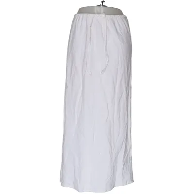 Jupe longue (Blanc) de Gina Tricot Lin, Polyester, Viscose