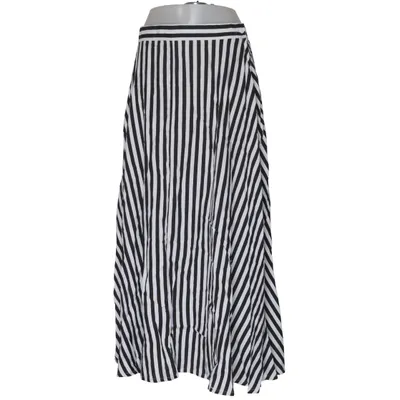 Maxi skirt (Black, White) from H&M Viscose