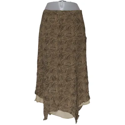 Kjol (Beige, Brun) från Liz Claiborne Polyester, Viskos