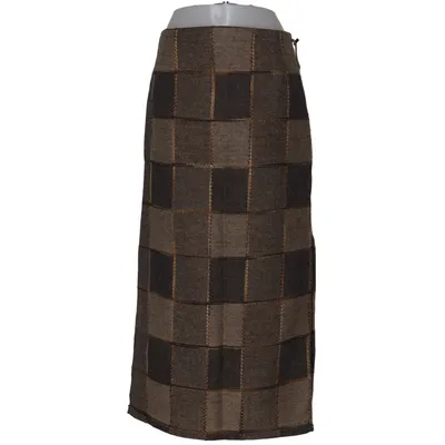 Kjol (Beige, Brun) från Tugce & Ece Polyester, Viskos, Ull