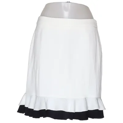 Kjol (Vit, Svart) från Gloockler Elastan, Polyester