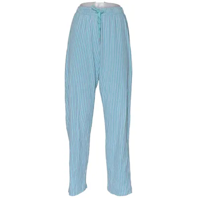 Pantalon de pyjama (Bleu, Blanc) de Tchibo Coton, Élasthane, Modal
