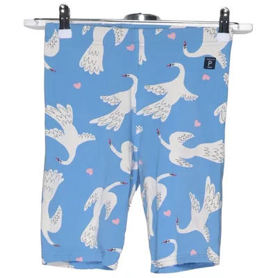 Short cycliste (Bleu, Blanc, Rose) de Polarn O. Pyret Élasthane, Coton biologique