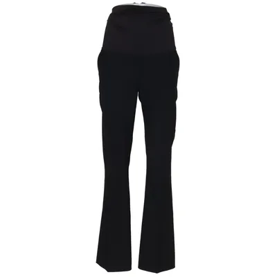 Zwangerschapsbroek (Zwart) van Queen Mum Elastaan, Polyester, Viscose