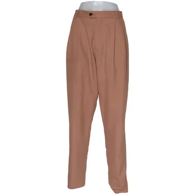 Pantalon (Marron) de Zara Élasthane, Polyester, Viscose