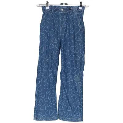 Jeans (Wide Leg Elastic Waist) från H&M Bomull
