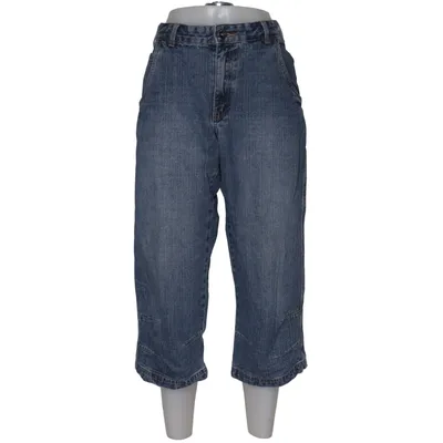 Driekwart broek (Blauw) van VanVaan Katoen