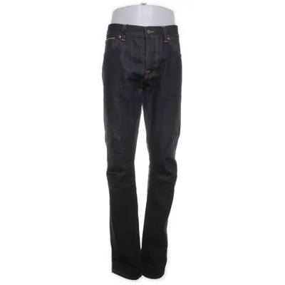 Spijkerbroek (Blauw) van Nudie Jeans Katoen