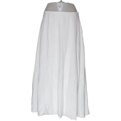 Jupe longue (Blanc) de NA-KD Polyester